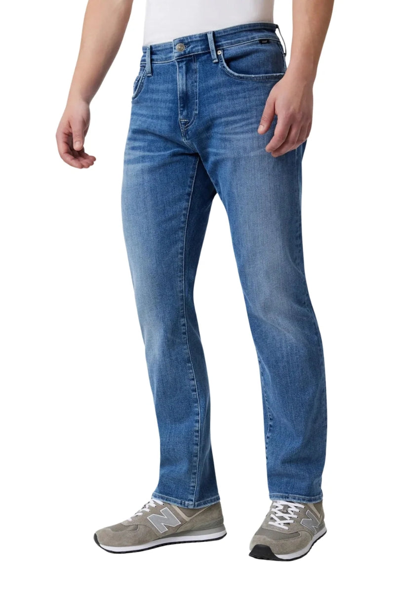 Wholesale,Mavi, Mavi Mid Brushed Organic Vintage Zach Straight Leg Jeans, Blue, 31W-30L-Tag3132W-30L-Tag32