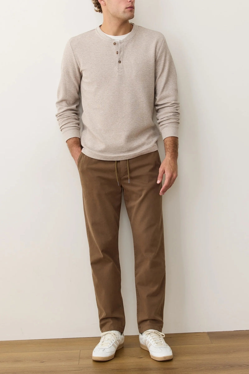 Wholesale,Marine Layer, Marine Layer Brown Relaxed Fit Twill Pant, Brown, 32W-30L-TagM
