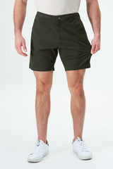 Eubi Olive Green 7" Advanced Chino Shorts