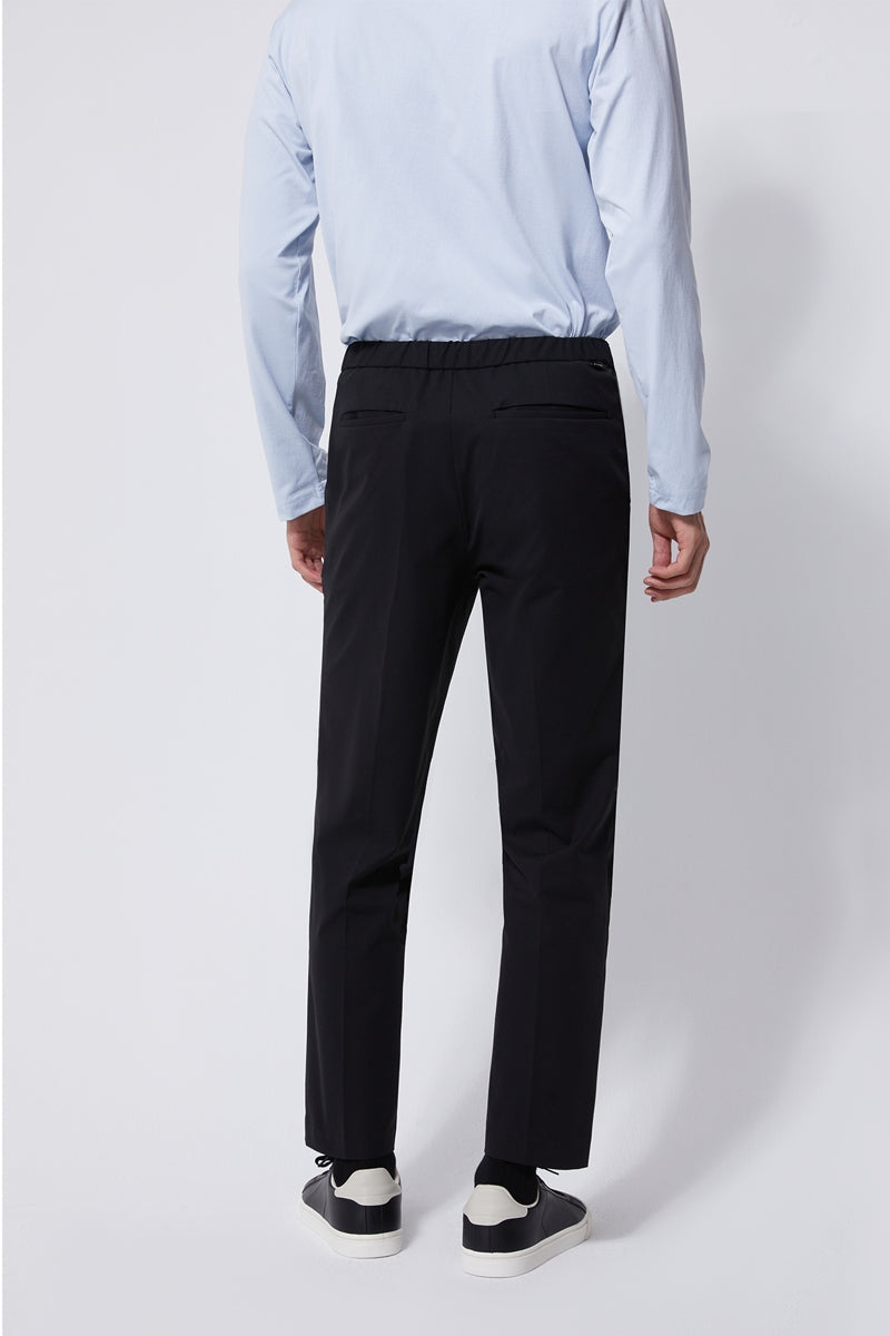 Direct From Brand,FYNE, FYNE Black Hidden Drawstring Performance Water Repellent Pants, Black, 32W-28L-TagL