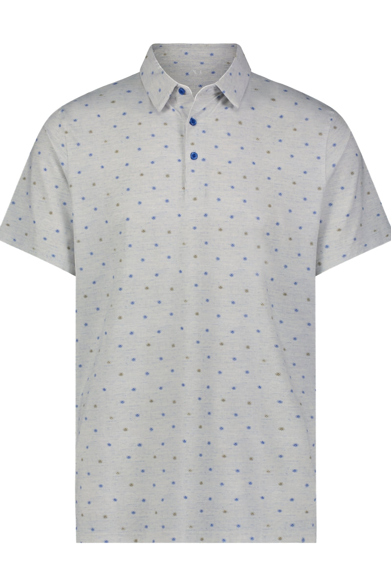 Wholesale,American Heritage, American Heritage Blue Burst Print Performance Polo, Blue, Small-40-TagSMedium-42-TagMLarge-45-TagLExtra Large-48-TagXLExtra Extra Large-52-TagXXL