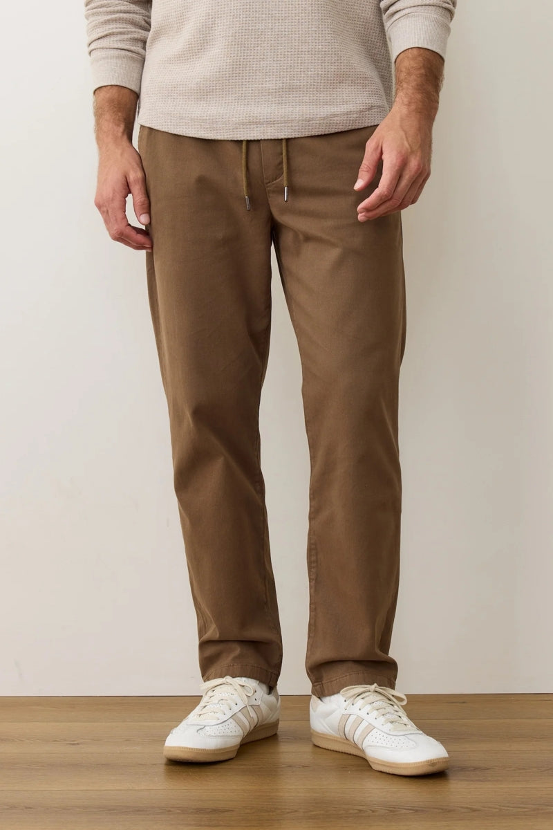 Wholesale,Marine Layer, Marine Layer Brown Relaxed Fit Twill Pant, Brown, 32W-30L-TagM