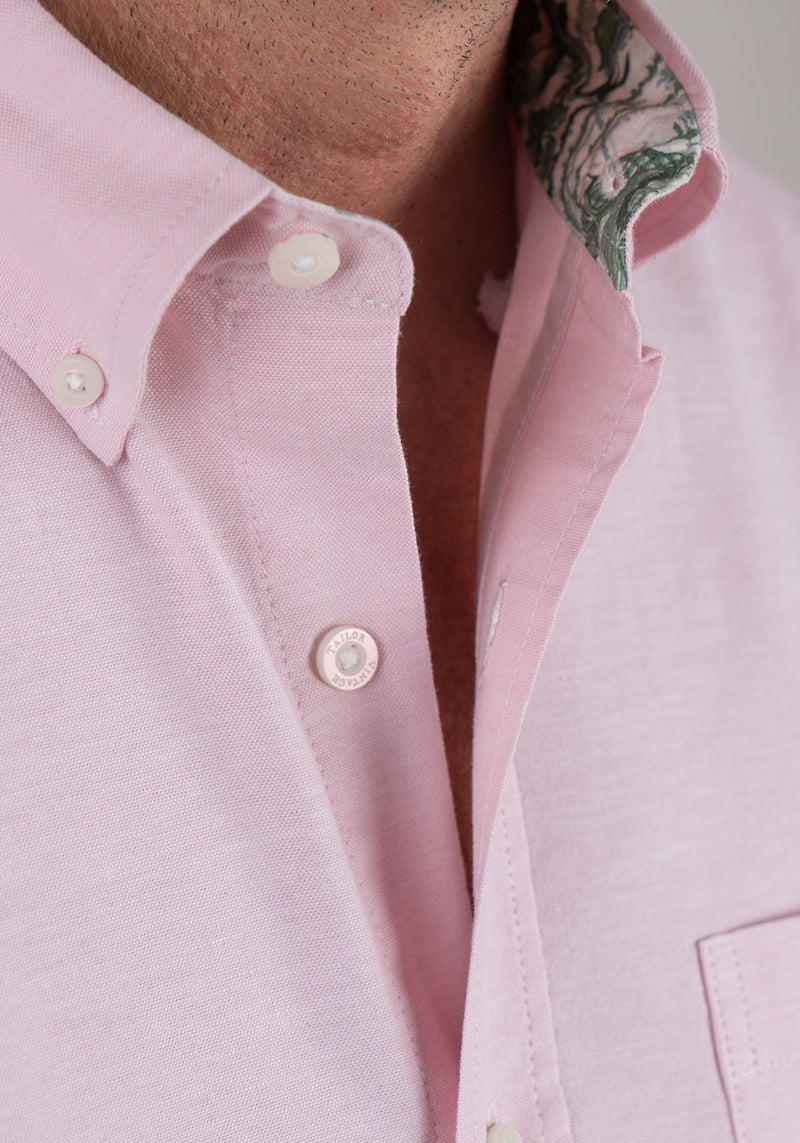 Brand Partner,Tailor Vintage, Tailor Vintage Candy Pink Airotec Stretch Long Sleeve Shirt, Pink, Small-41-TagSExtra Large-51-TagXLLarge-47-TagLExtra Extra Large-55-TagXXLMedium-44-TagM