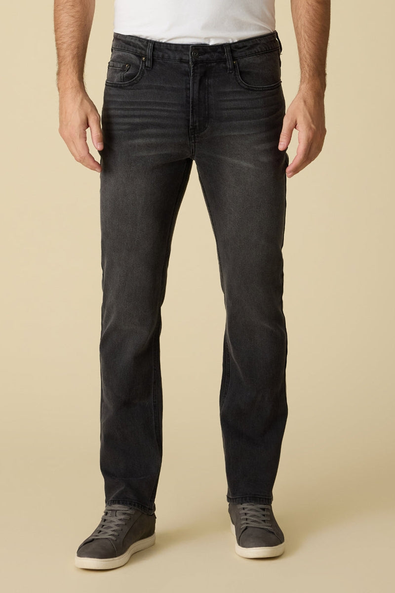 Wholesale,Flag & Anthem, Flag & Anthem Black Wash Baytown Nashville Straight Cooling Jeans, Black, 38W-30L-Tag38