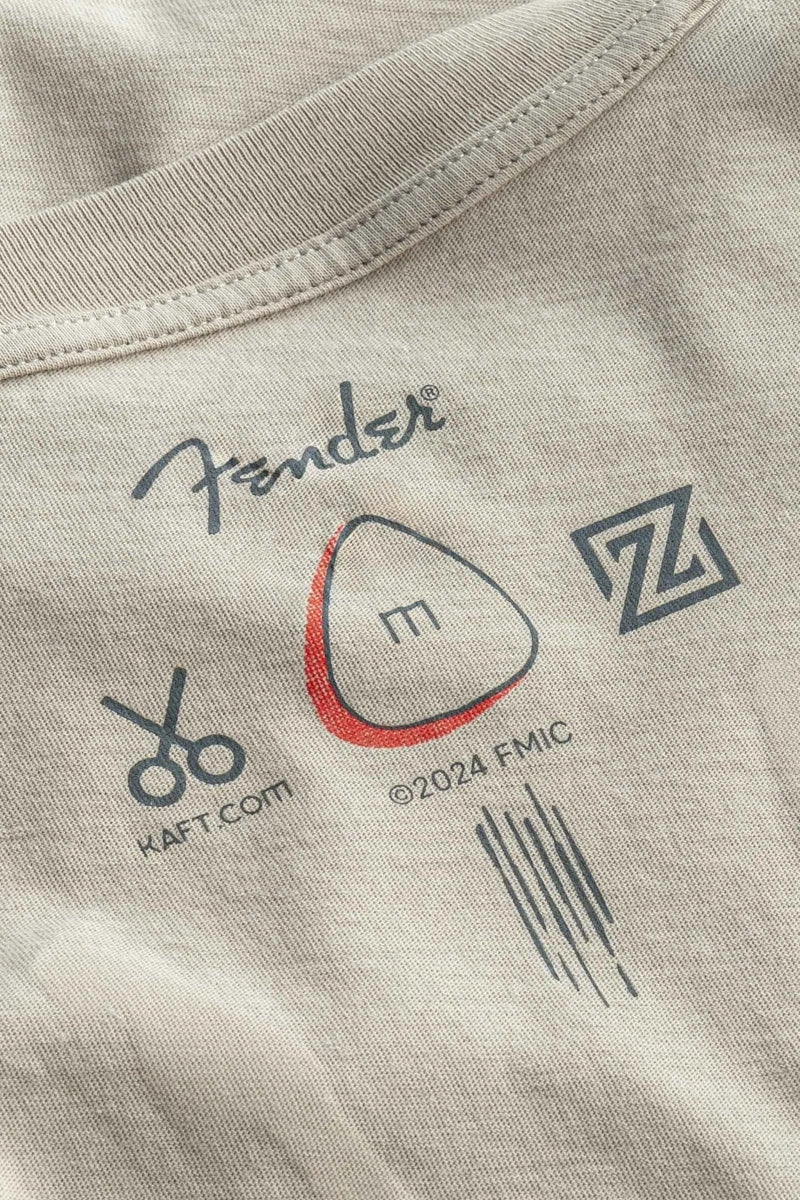 Wholesale,KAFT, KAFT Beige Guitar Design Print T-Shirt, Tan, Small-40-TagSMedium-42-TagMLarge-44-TagLExtra Large-46-TagXLExtra Extra Large-48-TagXXL