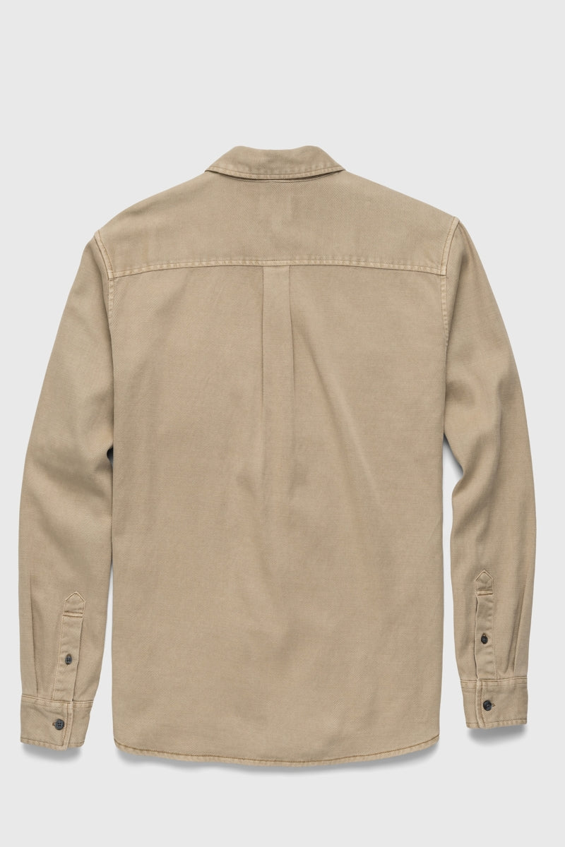 Wholesale,Surfside Supply, Surfside Supply Tan Garment Dye Overshirt, Tan, Large-44-TagL