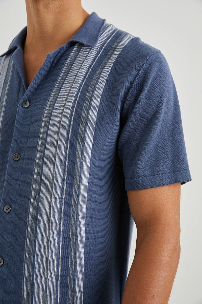 Wholesale,Rails, Rails Blue Multi Striped Yarn-dyed Shirt, Blue, Extra Large-49-TagXL