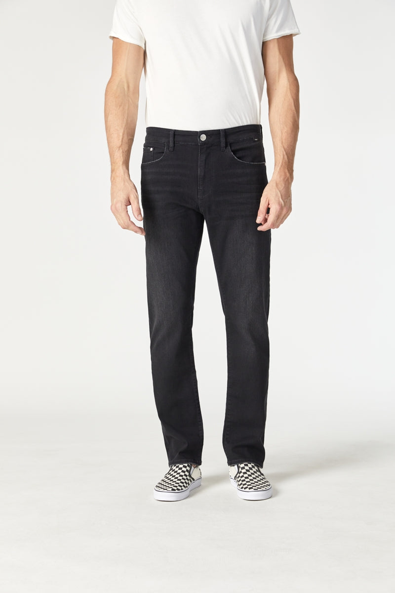 Wholesale,Mavi, Mavi Coal Black Feather Zach Straight Leg Jeans, Black, 34W-32L-Tag34