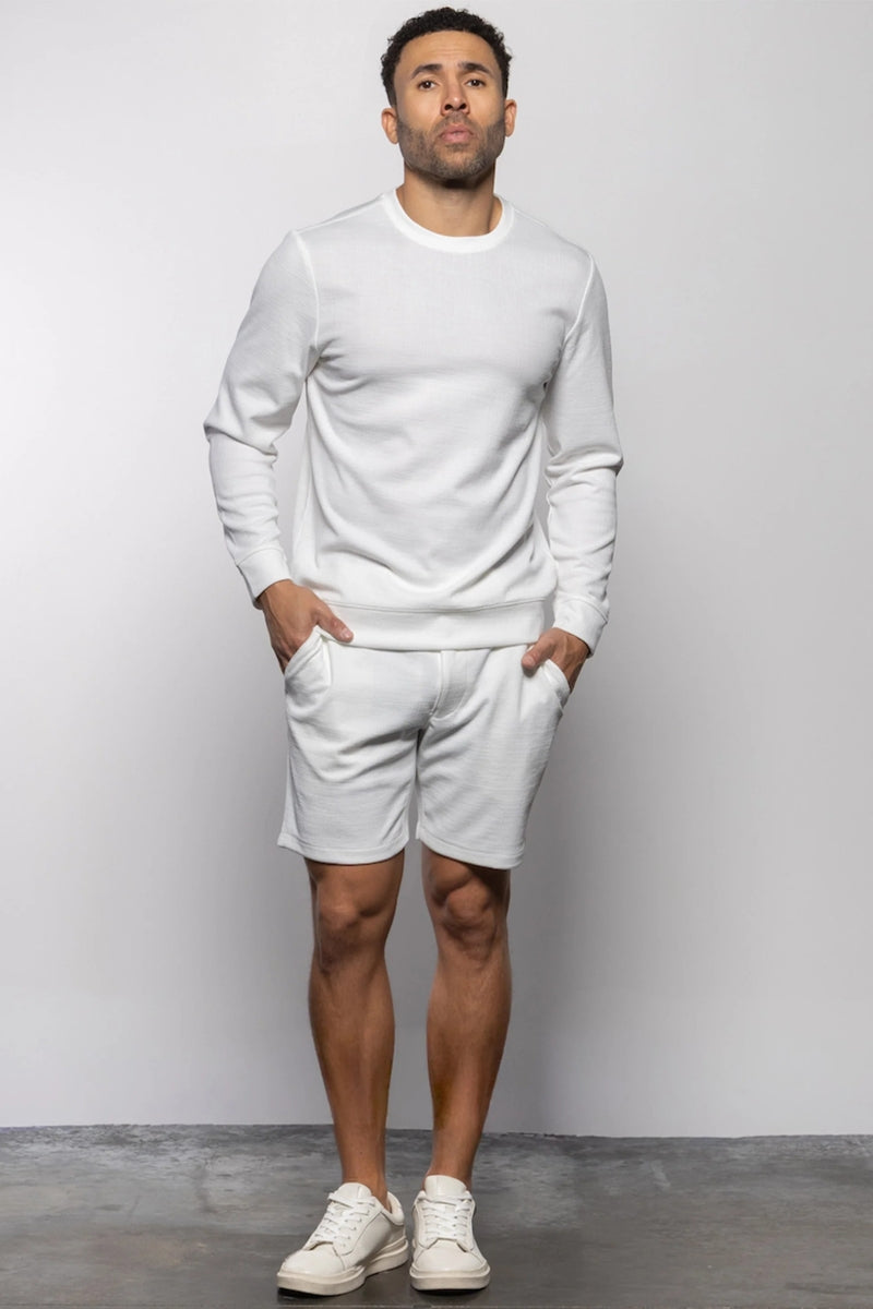Wholesale,Mason Cruz, Mason Cruz White Performance Knit T-shirt, White, Medium-41-TagMLarge-43-TagL