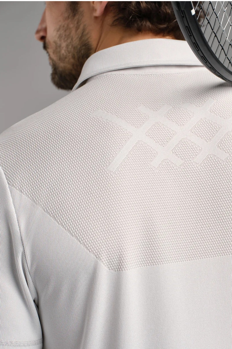 Wholesale,Rhone, Rhone Steel Grey UPF 50+ All-way Stretch Active Polo, Grey, Large-44-TagLExtra Large-47-TagXLMedium-42-TagM