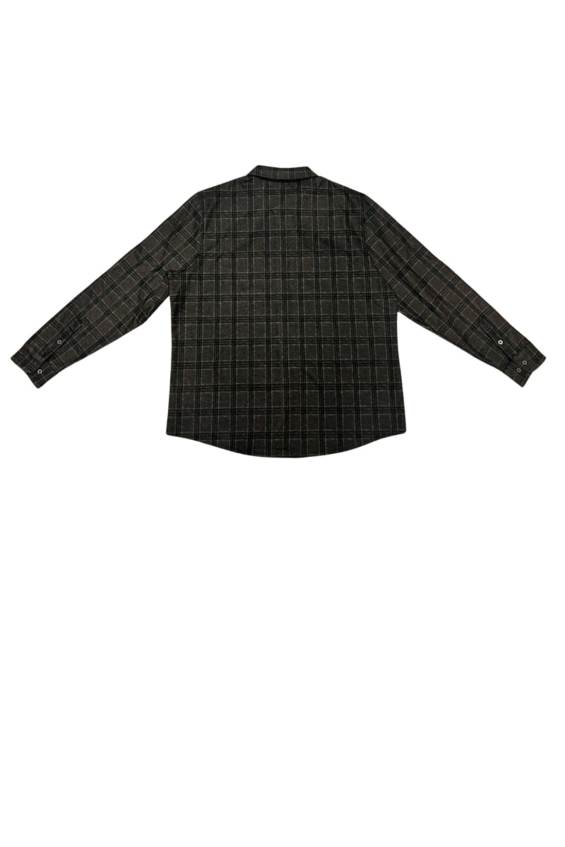 Wholesale,Nicoby Age of Wisdom, Nicoby Age of Wisdom Brown Plaid Flannel Shirt, Brown, Extra Large-49-TagXL
