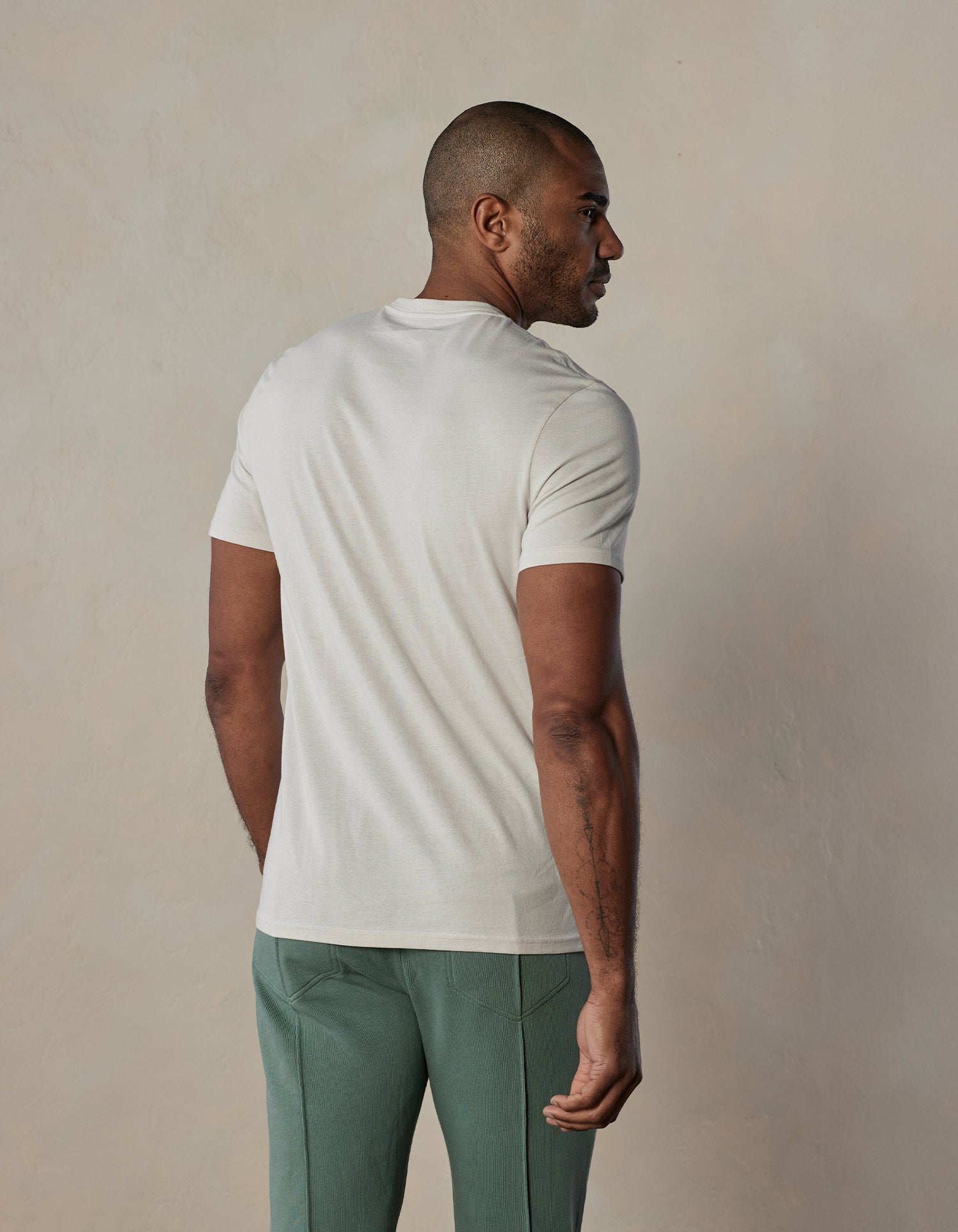 Wholesale,The Normal Brand, The Normal Brand Sand West End Pickleball Tee, Tan, Large-43-TagLExtra Large-46-TagXLExtra Extra Large-50-TagXXL