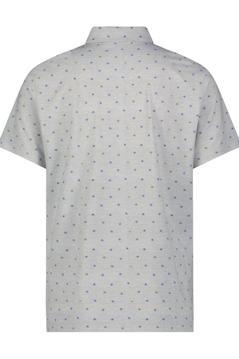 Wholesale,American Heritage, American Heritage Blue Burst Print Performance Polo, Blue, Small-40-TagSMedium-42-TagMLarge-45-TagLExtra Large-48-TagXLExtra Extra Large-52-TagXXL