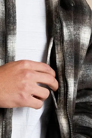 Wholesale,Flag & Anthem, Flag & Anthem Grey/White Plaid Jacket, Grey, Small-42-TagSMedium-46-TagMLarge-50-TagLExtra Large-54-TagXLExtra Extra Large-58-TagXXL