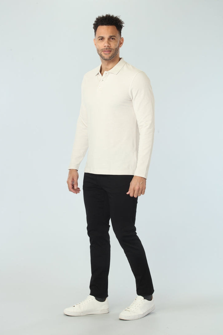 Wholesale,Vustra, Vustra Off White  Organic Cotton Polo, White, Medium-40-TagM