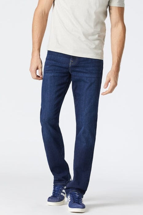 Wholesale,Mavi, Mavi Deep Brushed Zach Straight Leg Jeans, Blue, 40W-30L-Tag40