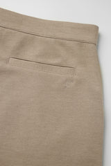 FYNE Tan Pleated Sweatpants