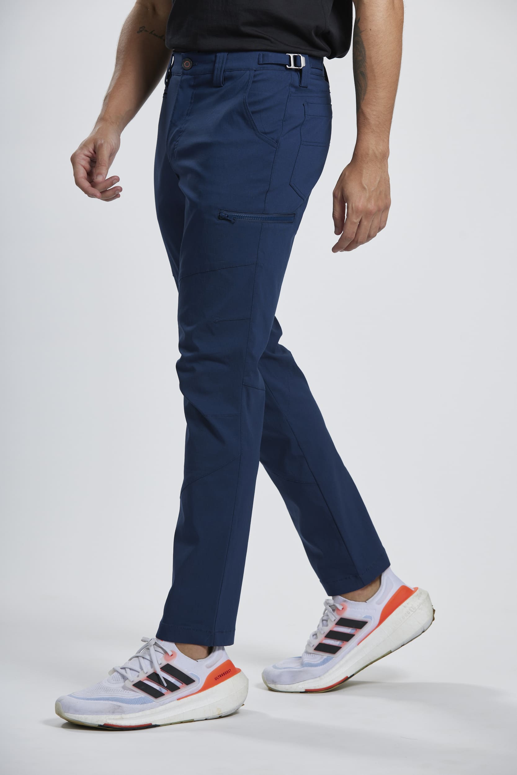 Brand Partner,PROFI, PROFI Midnight Blue  All-Purpose Multi-Pocket UV-resistant Functional Pants, Blue, 32W-31L-Tag32