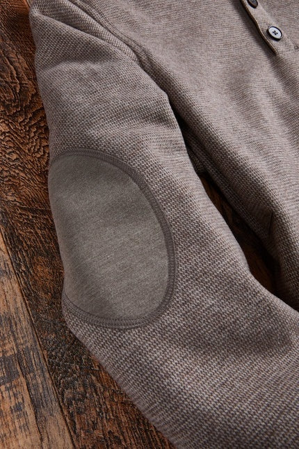 Wholesale,Nicoby Age of Wisdom, Nicoby Age of Wisdom Tan 4 Button Pullover with Elbow Patch, Tan, Large-46-TagL
