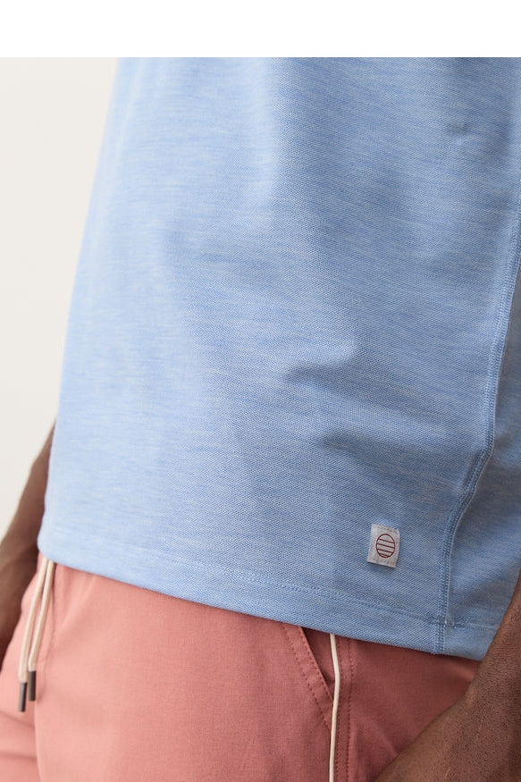 Wholesale,Marine Layer, Marine Layer Vintage Indigo/Soft Chambray Technical Tee, Blue, Extra Large-48-TagXL