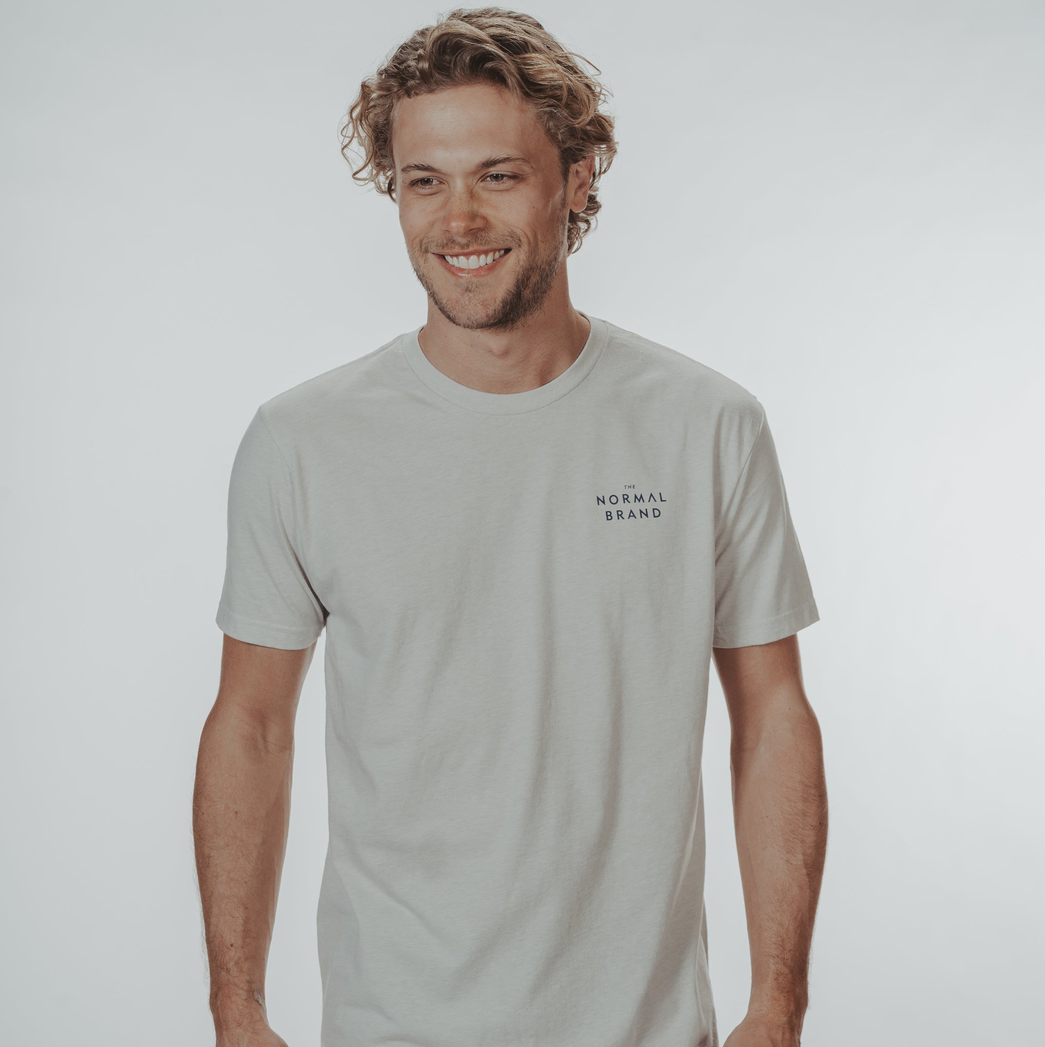Wholesale,The Normal Brand, The Normal Brand Sand Dockside T-Shirt, Tan, Medium-40-TagM