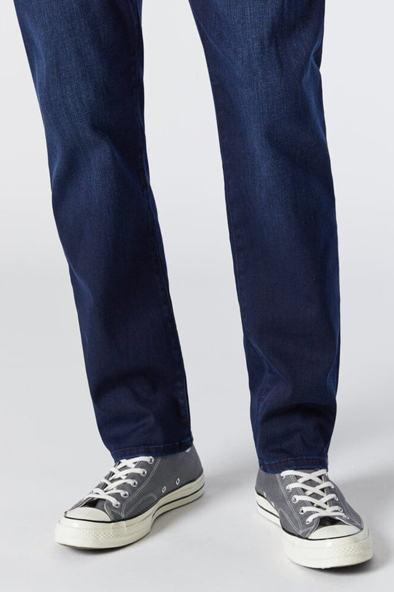 Wholesale,Mavi, Mavi Ink Brushed Supermove Zach Straight Leg Jeans, Blue, 38W-32L-Tag38