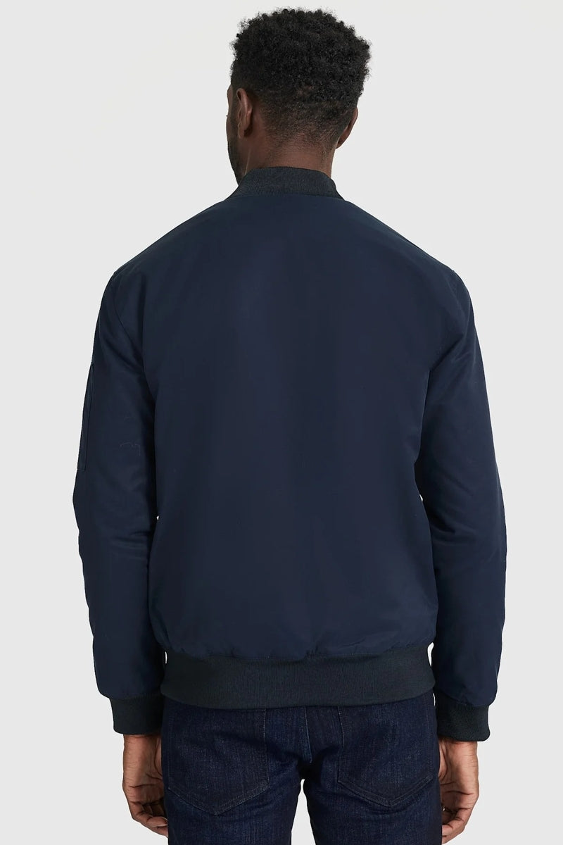 Wholesale,True Classic, True Classic Navy Bomber Jacket, Blue, Extra Large-50-TagXL