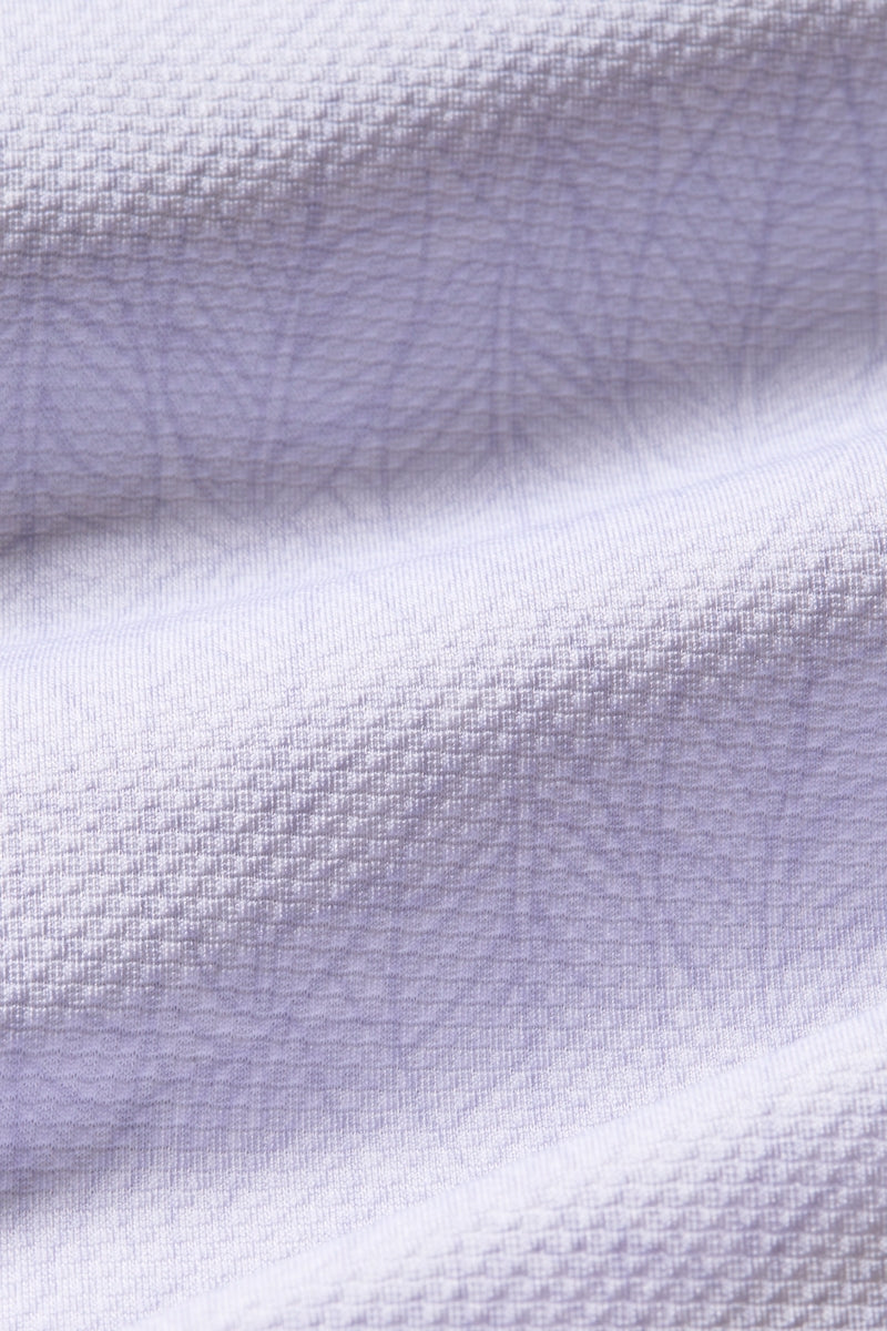 Wholesale,Mizzen + Main, Mizzen + Main Lilac Leaves Print No-Tuck Trim Shirt, Purple, Large-46-TagL