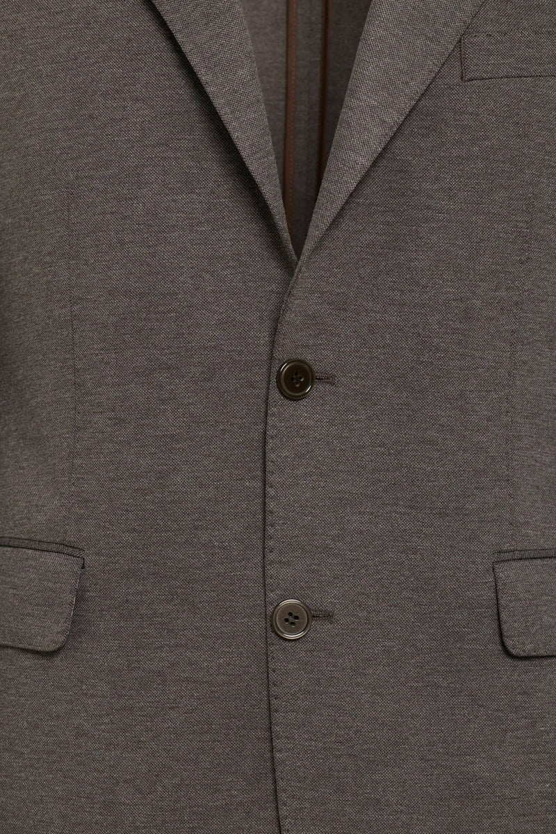 Wholesale,Luchiano Visconti, Luchiano Visconti Coffee Knit Pique Performance Blazer, Brown, Large-42-Tag42Large-44-Tag44Extra Large-46-Tag46Extra Extra Large-48-Tag48Small-38-Tag38Medium-40-Tag40