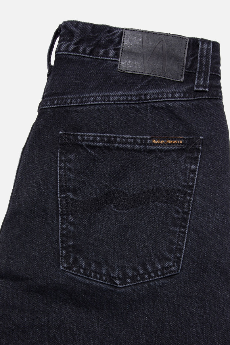 Wholesale,Nudie Jeans, Nudie Jeans Black Vintage Straight Leg Premium Jeans, Black, 34W-32L-Tag34