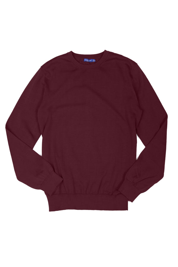 Proper Sport Burgundy Crewneck Sweater