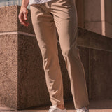 Mizzen + Main Khaki Helmsman Four-way Stretch Chino Pant