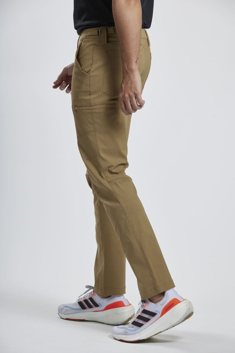 Direct From Brand,PROFI, PROFI Khaki All-Purpose Multi-Pocket UV-resistant Functional Pants, Tan, 34W-31L-Tag34