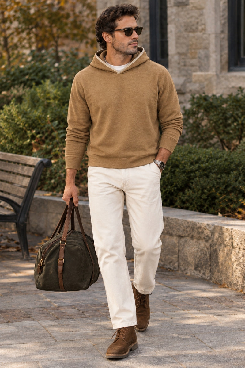 Wholesale,Mason Cruz, Mason Cruz Tan Soft Hoodie, Tan, Small-40-TagSMedium-42-TagMLarge-44-TagLExtra Large-46-TagXL