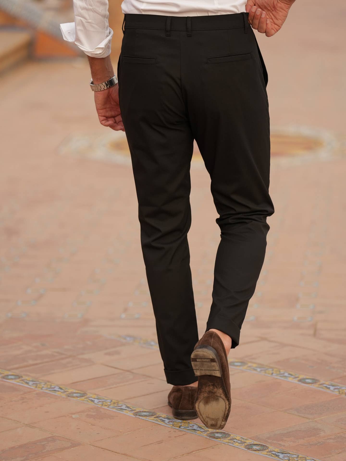 Wholesale,Donato, Donato Black Chino Pant, Black, 30W-28L-Tag38