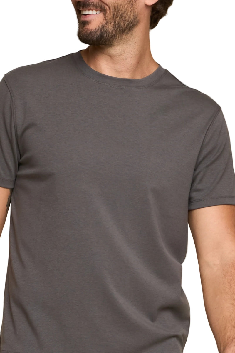 Wholesale,Fundamental Coast, Fundamental Coast Dark Shadow Stretch Tee, Grey, Medium-42-TagMLarge-45-TagLExtra Large-48-TagXL
