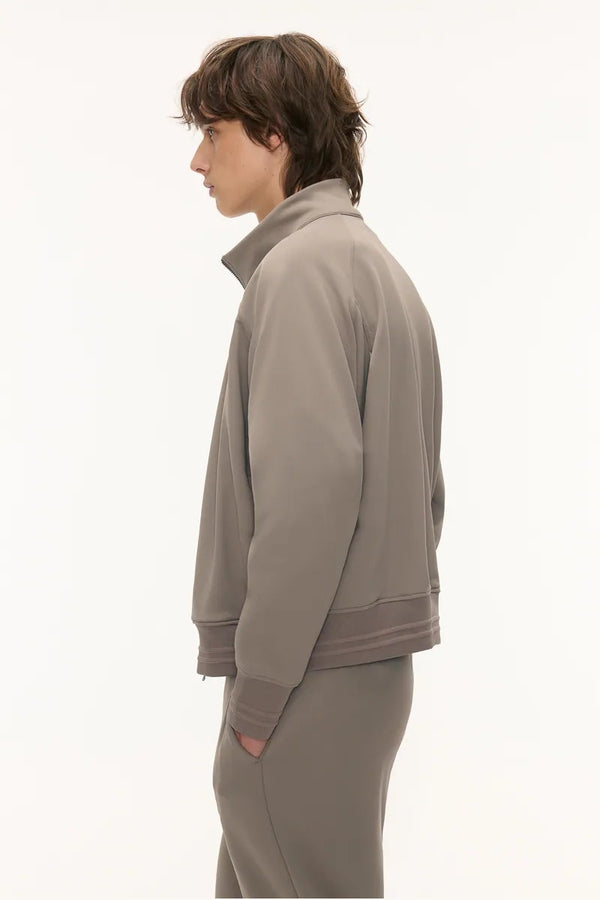 FYNE Tan Performance Stand Collar Jacket