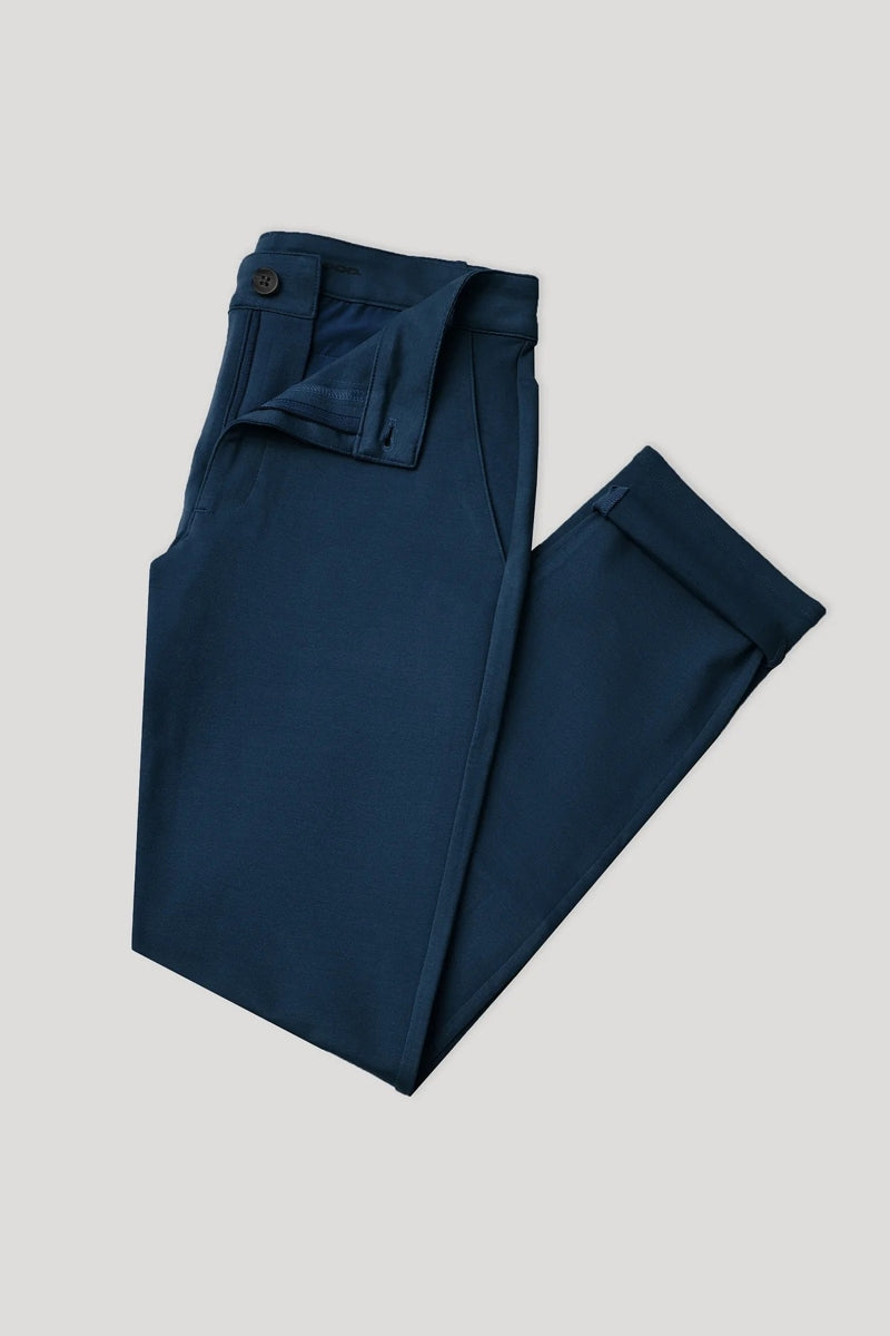 Wholesale,True Classic, True Classic Navy Ultra Stretch Knit Chino Pants, Blue, 32W-32L-Tag32