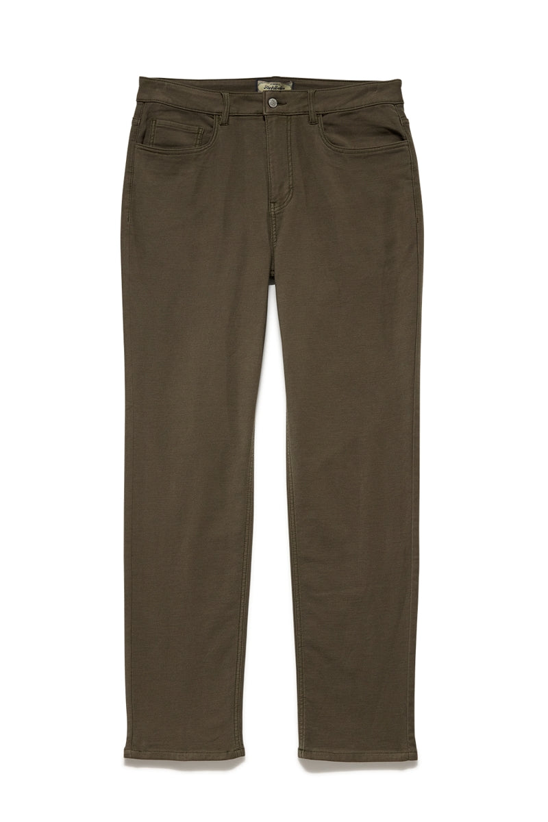 Wholesale,Flag & Anthem, Flag & Anthem Olive Stretch 5-pocket Straight Knit Jeans, Green, 34W-32L-Tag34