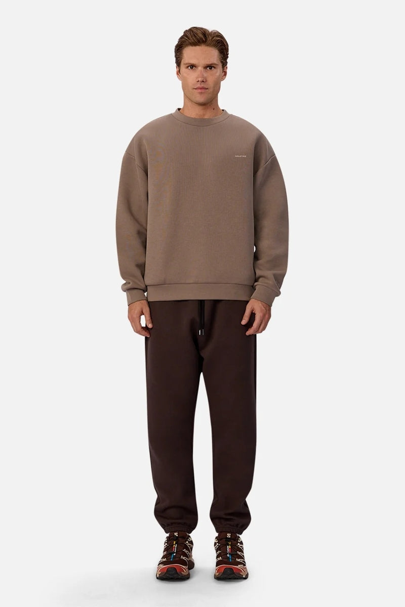 Wholesale,INDUSTRIE AUSTRALIA, INDUSTRIE AUSTRALIA Tan Performance Long Sleeve Sweatshirt with Side pockets, Tan, Large-49-TagLMedium-47-TagMSmall-45-TagS