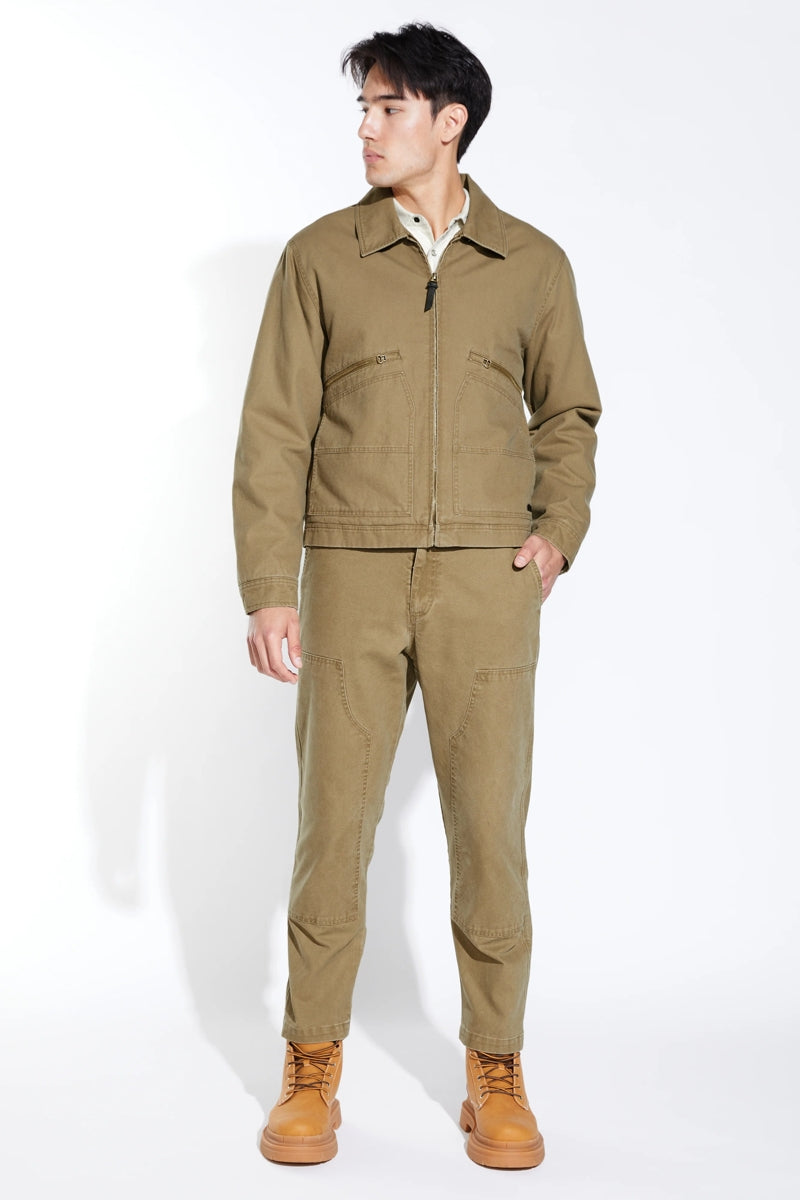 Wholesale,Civil Society, Civil Society Tan Cropped Zip Jacket, Tan, Extra Large-52-TagXL