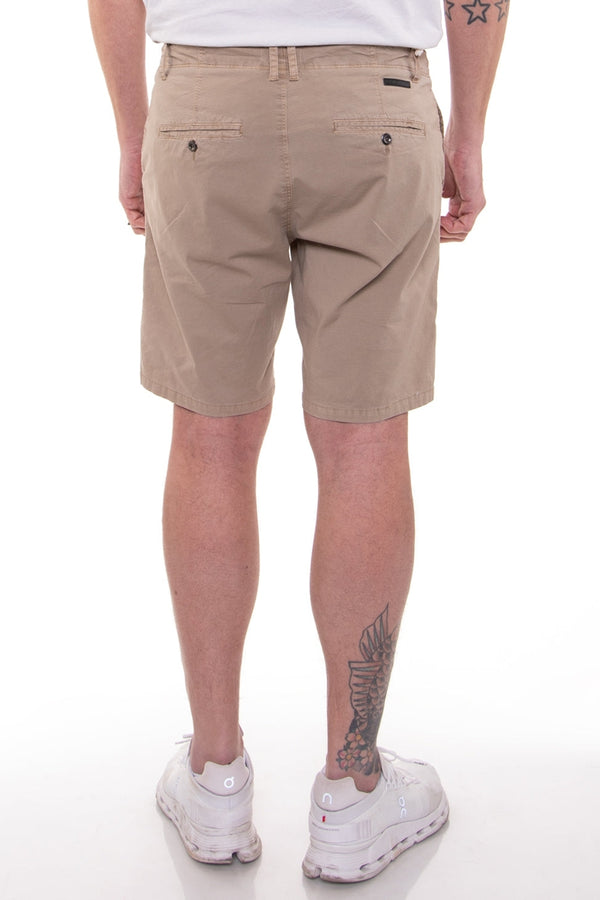 Civil Society Khaki Stretch Ripstop 8" Shorts