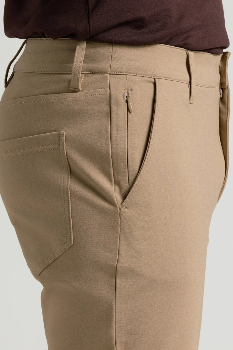 Faire,True Classic, True Classic Khaki 4-way Stretch Tech Chino Pant, Tan, 32W-30L-Tag32