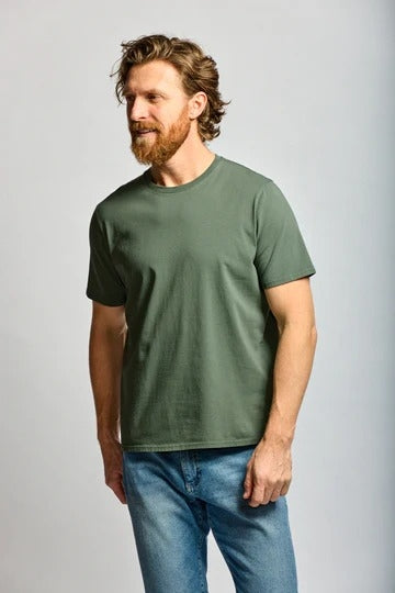 Wholesale,Easy Mondays, Easy Mondays Thyme Green Jersey T-Shirt, Green, Medium-44-TagLLarge-46-TagXLExtra Large-48-TagXXL