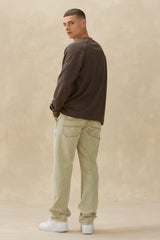 Kuwalla Brown Marled Crewneck Thermal