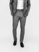 Ministry of Supply Grey Slim Velocity Dress Pant