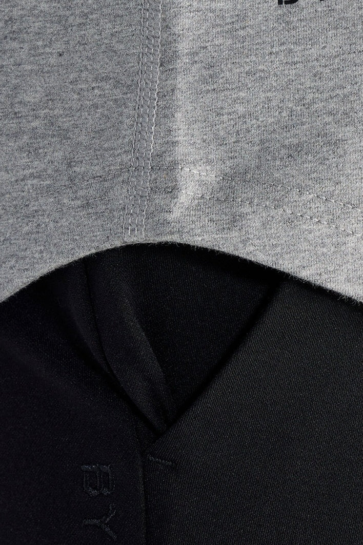 Wholesale,BYLT, BYLT Heather Grey Drop-Cut Lux 4-way Stretch Henley, Grey, Large-44-TagL