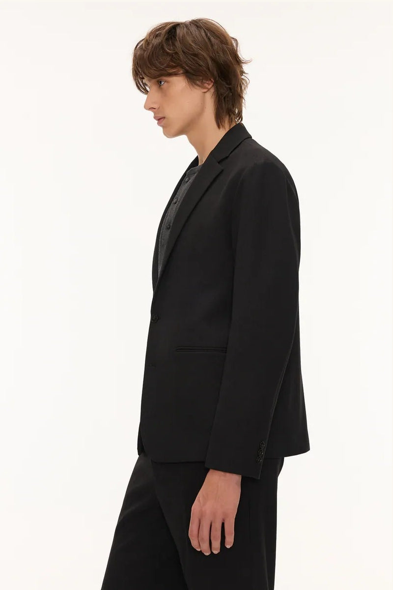 Direct From Brand,FYNE, FYNE Black Wrinkle Resistant Blazer, Black, Large-44-TagL