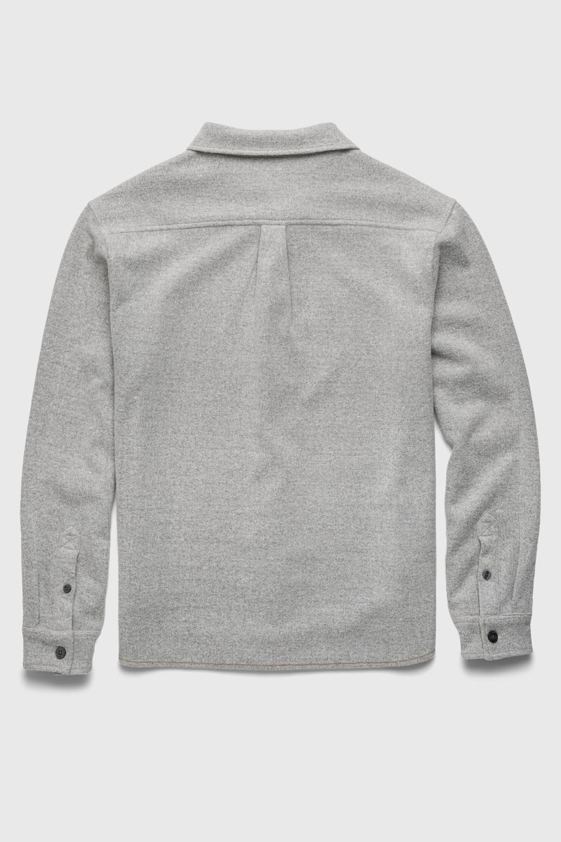 Wholesale,Surfside Supply, Surfside Supply Heather Grey Soft Textured Overshirt, Grey, Small-44-TagS