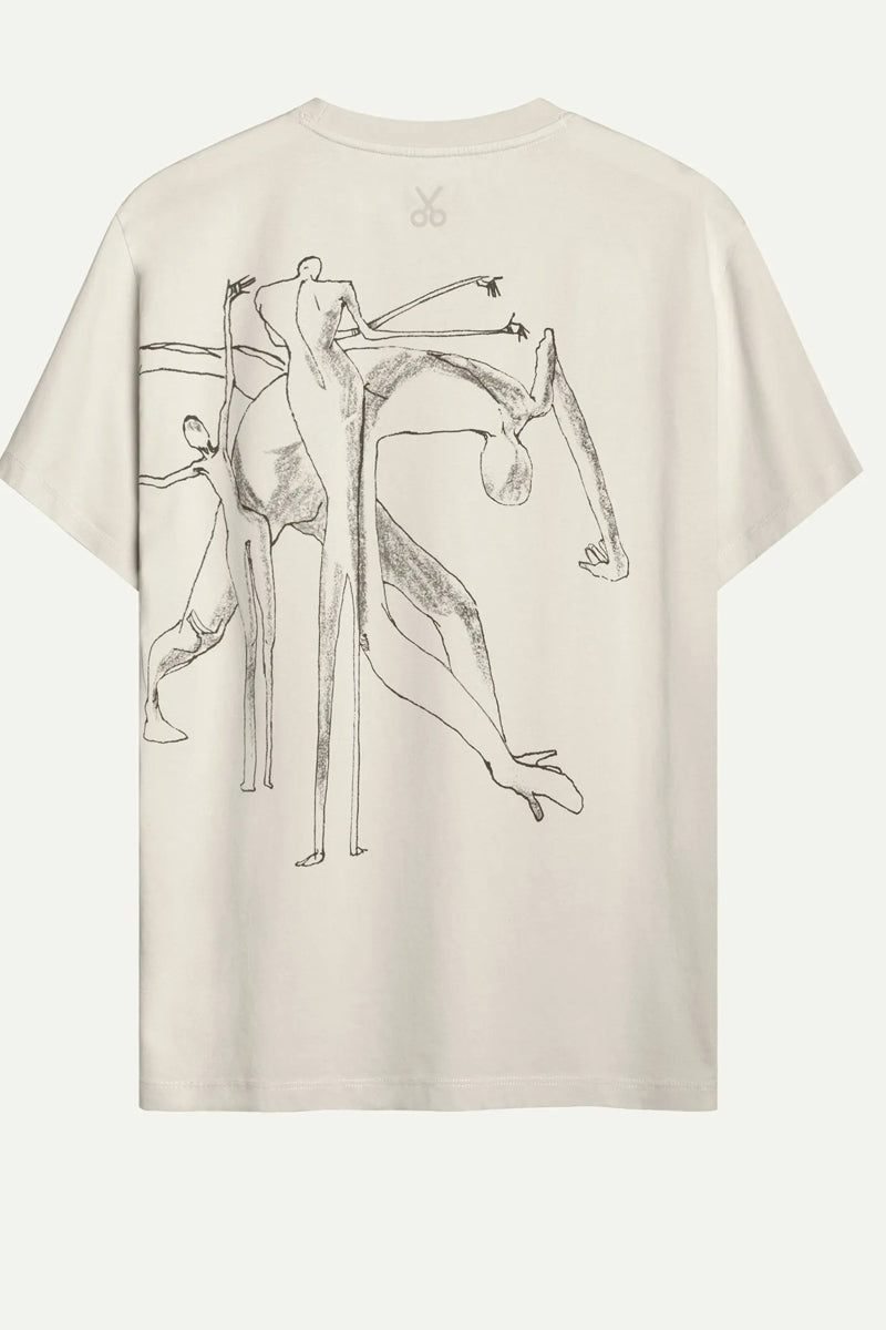 Wholesale,KAFT, KAFT Cream Printed Graphic T-Shirt, Cream, Medium-44-TagM